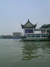 とまとじゅーす的蘇州観光　別の運河遊覧船の接岸場所