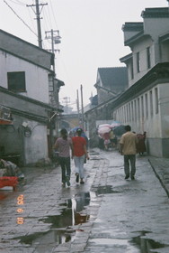 蘇州観光＠雨の蘇州の町並み