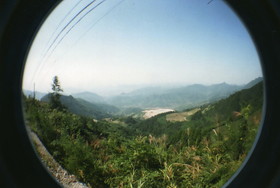 とまとじゅーす的中国旅行記、万盛石林・黒山谷渓谷観光。Lomo Fisheye2、ロモ フィッシュアイ2で写真撮影