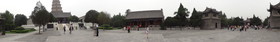 中国旅行記＠西安の観光地、大慈恩寺と大雁塔をHX9Vでパノラマ撮影