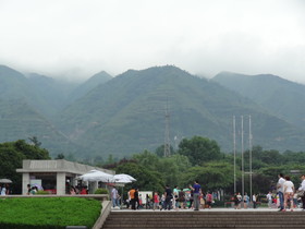 中国旅行記＠西安の秦始皇兵馬俑博物館付近の風景