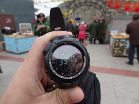 中国旅行記＠青海省観光編、日月山でCASIOのPROTREKで高度を測る