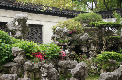 とまとじゅーす的中国旅行記、上海観光＠豫園庭園内の風景