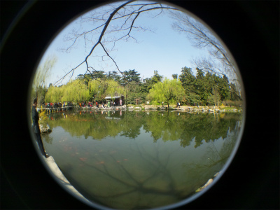 中国旅行記、杭州～紹興ツアー観光編＠杭州の西湖周辺の紅魚池
