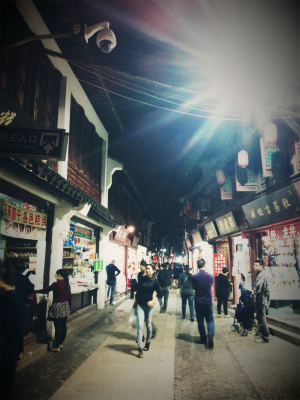 とまとじゅーす的中国旅行記＠上海観光＆生活の記録、夜の七宝