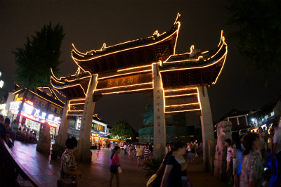 中国旅行記＠夜の上海、千年古鎮の七宝老街観光