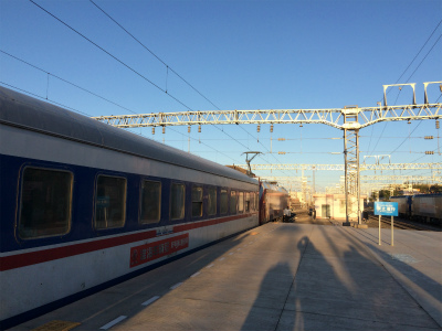上海からトルファンへ、列車で3日目にして到着！