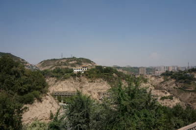 中国旅行記＠蘭州観光、白塔山公園、白塔周辺の風景