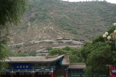 中国旅行記＠蘭州観光、五泉山公園の風景